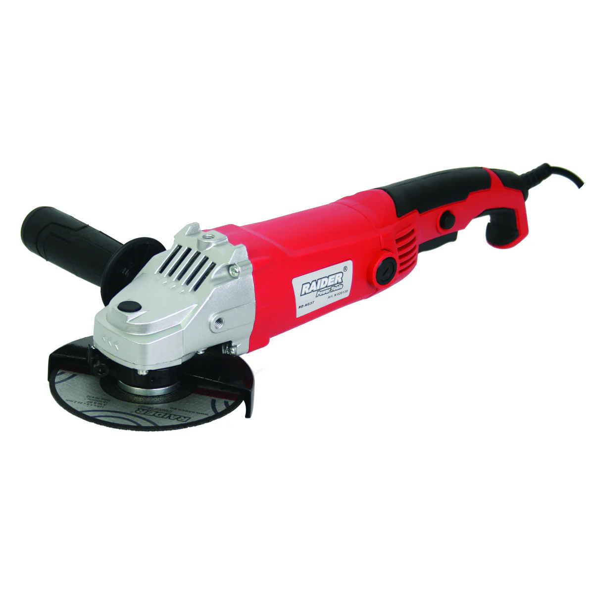 Ъглошлайф Raider RD-AG37, 125mm, 1200W 020139 Ъглошлайф Raider RD-AG37, 125mm, 1200W 020139