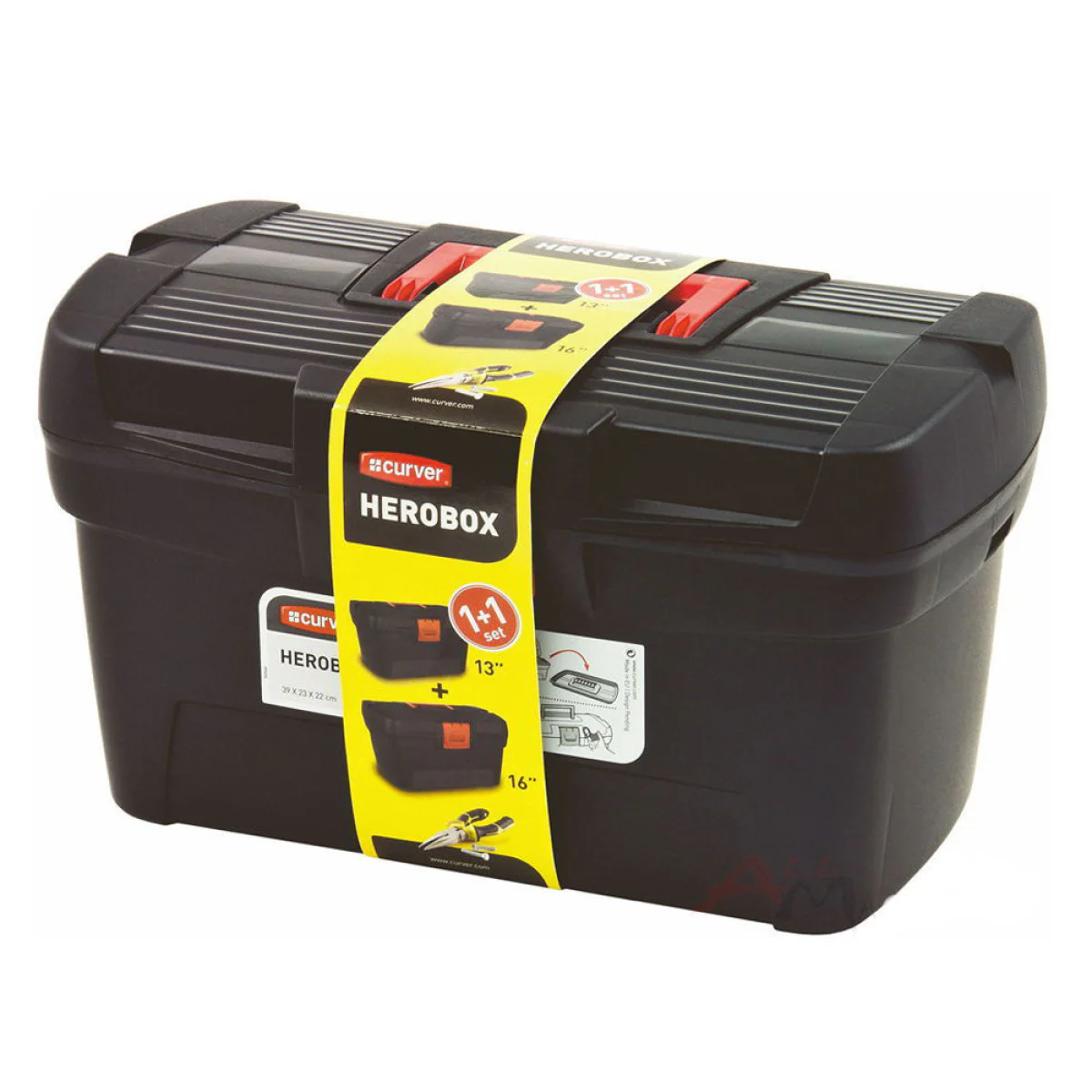 2бр Куфари за инструменти HEROBOX 16 и 13 02897-888-00