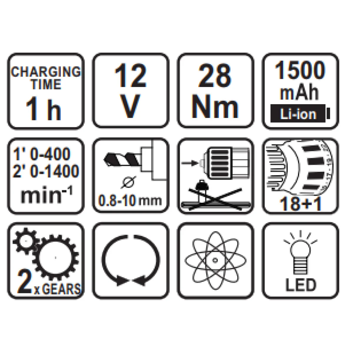 Винтоверт Raider RD-CDL27 030149