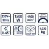 Циркуляр ръчен ø190mm 1500W RD-CS22 052201