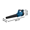 Акумулаторна духалка GBL 18V-750 без батеря и зарядно 06008D2000 Акумулаторна духалка GBL 18V-750 без батеря и зарядно 06008D2000