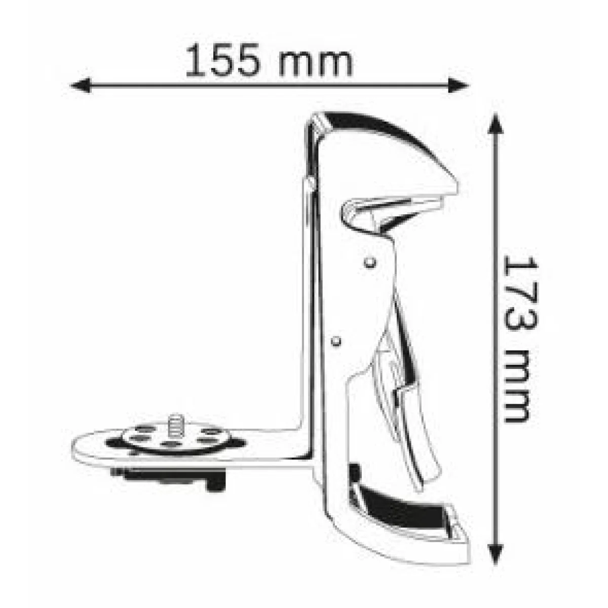 Стойка за лазерен нивелир Bosch BM 3 0601015D00 Стойка за лазерен нивелир Bosch BM 3 0601015D00