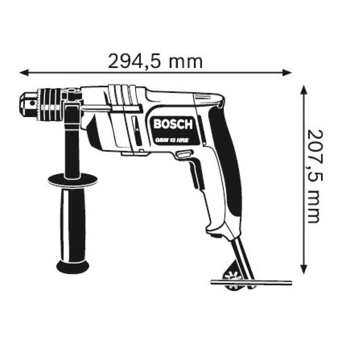 Бормашина Bosch GBM 13 HRE 0601049603