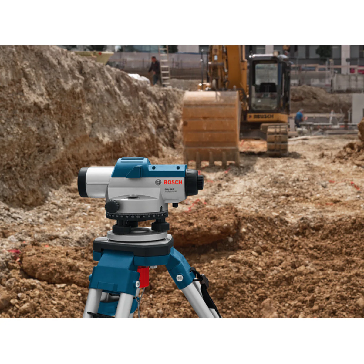 Оптичен нивелиращ уред Bosch GOL 26 G +BT 160 + GR 500 0601068003