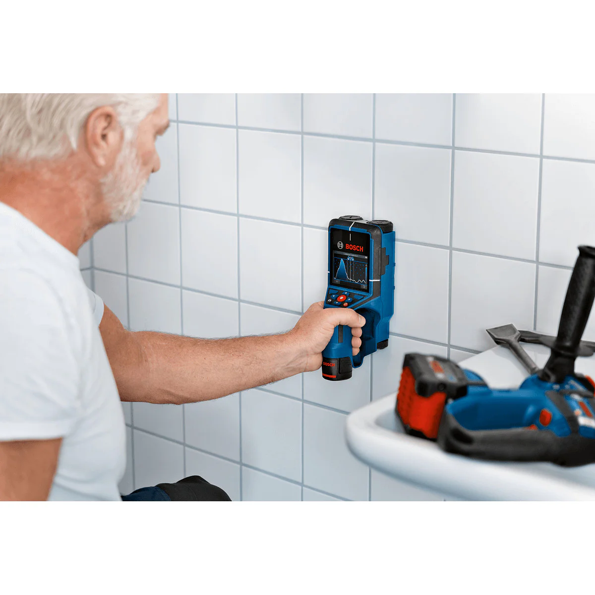 Детектор скенер за стени , Bosch D-tect 200 C, L-Boxx - соло 0601081608