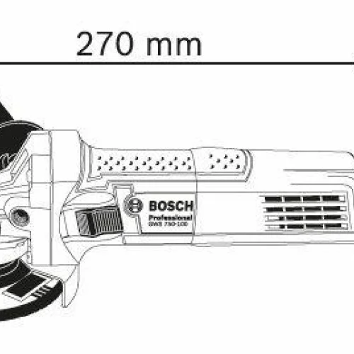 Ъглошлайф Bosch GWS 750 115mm 750W