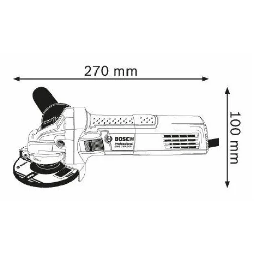 Ъглошлайф Bosch GWS 750 115mm 750W