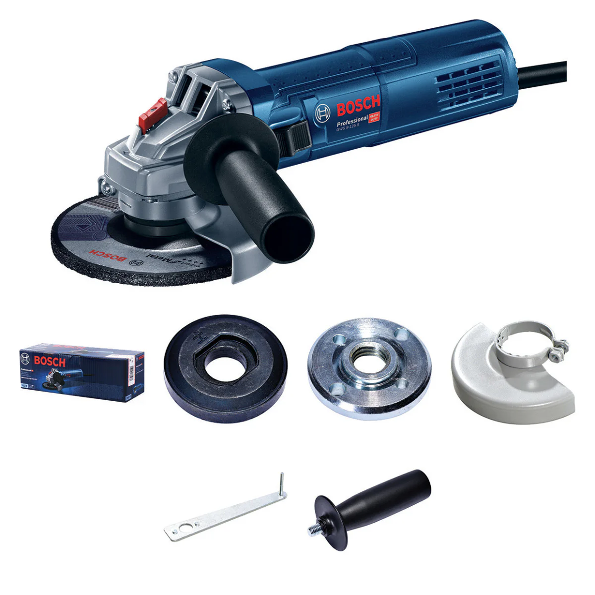 Ъглошлайф Bosch GWS 9-125 0601396007
