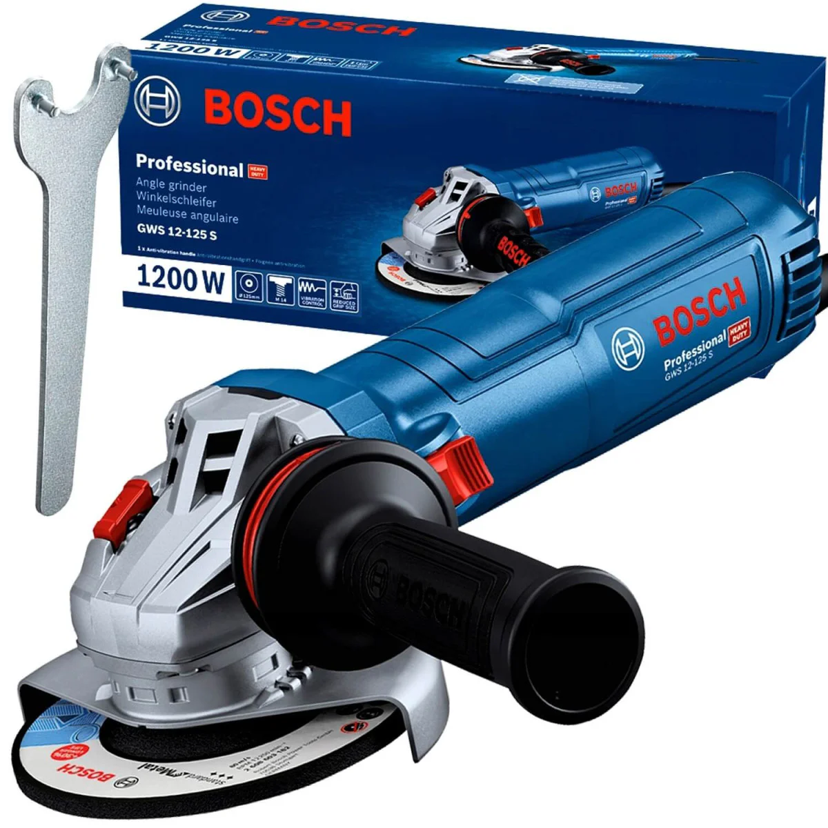 Ъглошлайф Bosch GWS 12-125 S - 1200W 06013A6020 Ъглошлайф Bosch GWS 12-125 S - 1200W 06013A6020