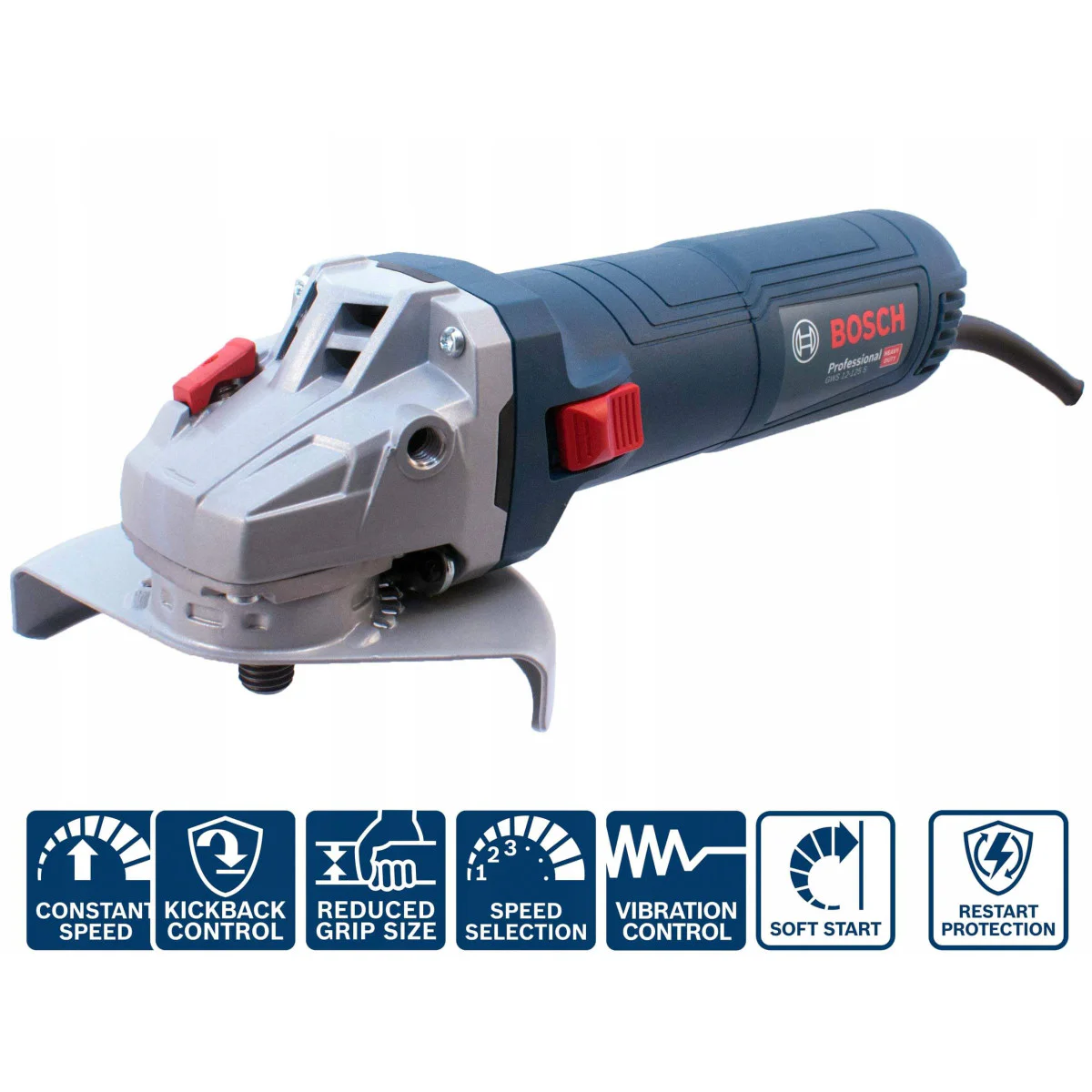 Ъглошлайф Bosch GWS 12-125 S - 1200W 06013A6020 Ъглошлайф Bosch GWS 12-125 S - 1200W 06013A6020