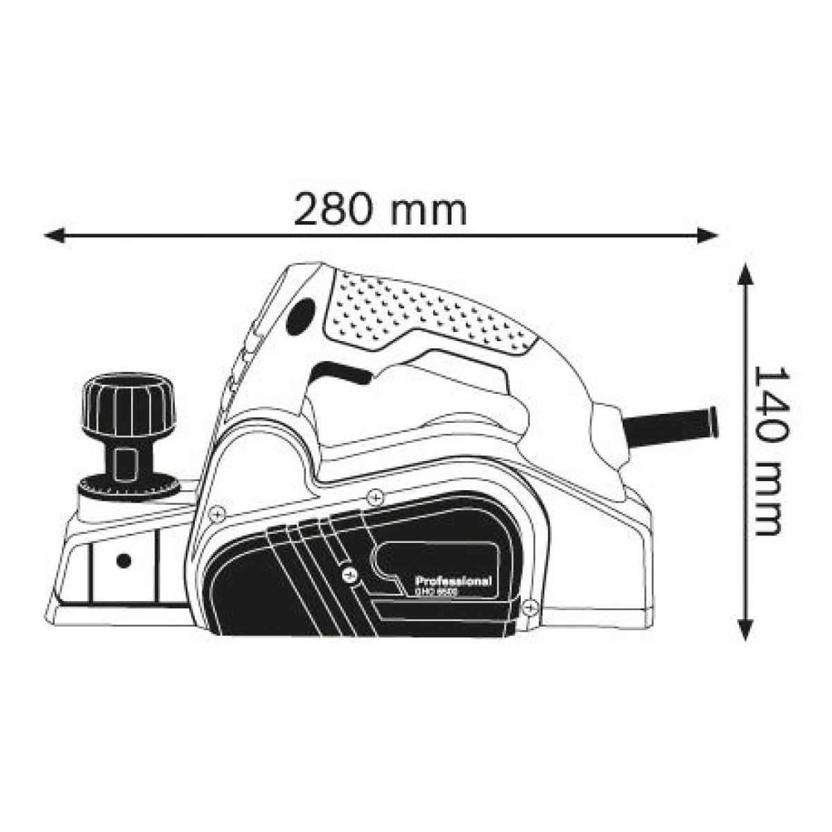 Електрическо ренде Bosch GHO 6500 0601596000 Електрическо ренде Bosch GHO 6500 0601596000