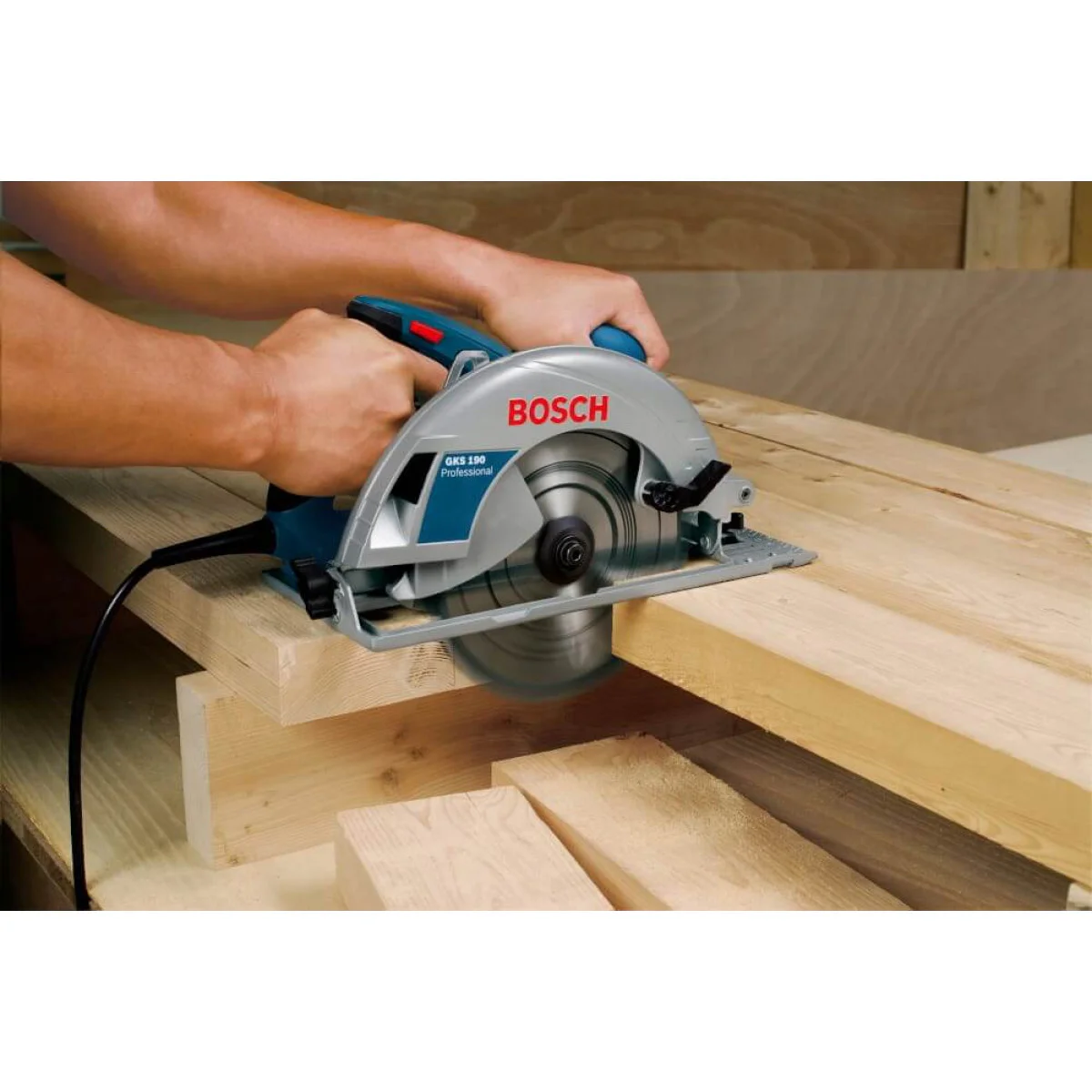 Ръчен циркуляр BOSCH GKS 190 0601623000 Ръчен циркуляр BOSCH GKS 190 0601623000