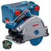 Акумулаторен ръчен циркуляр BITURBO Bosch GKT 18V-52 GC - Соло 06016B4000