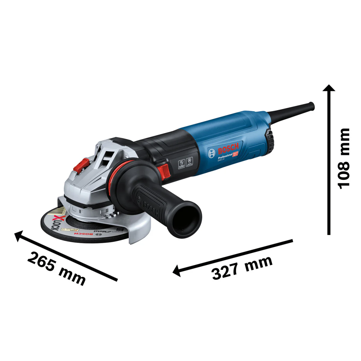 Ъглошлайф Bosch GWS 14-125 S 1400W, ф125 06017D0100 Ъглошлайф Bosch GWS 14-125 S 1400W, ф125 06017D0100