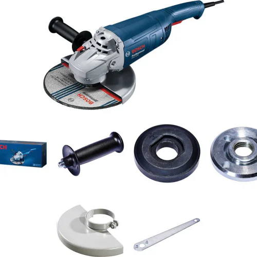 Ъглошлайф Bosch GWS 2200 с плавен пуск и защита от рестартиране Ъглошлайф Bosch GWS 2200 с плавен пуск и защита от рестартиране