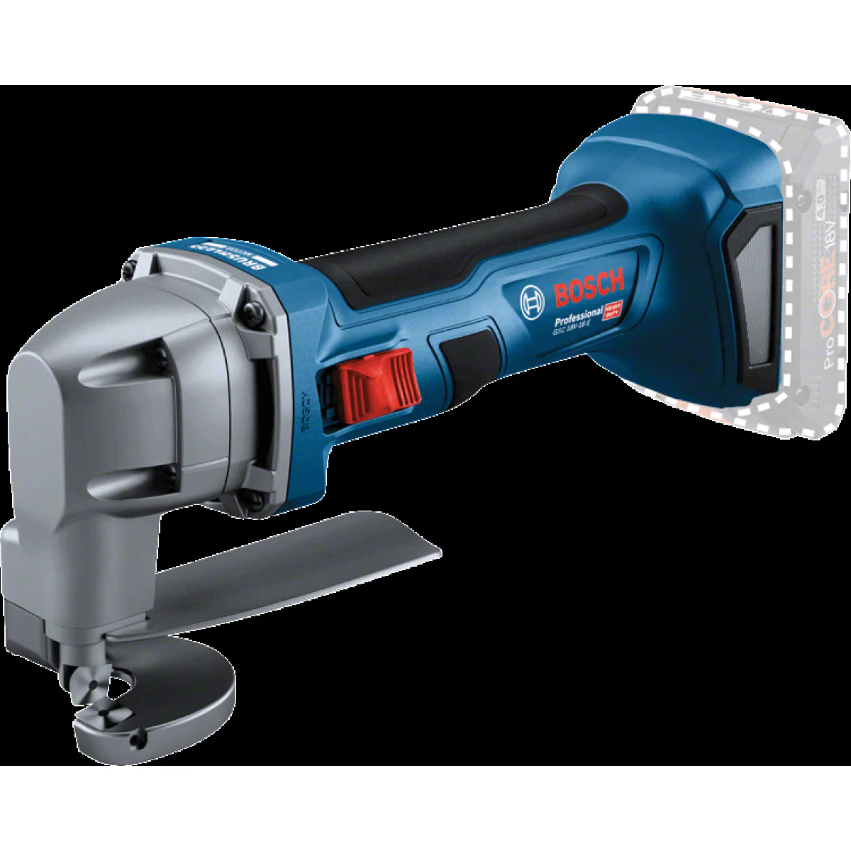 Акумулаторна ножица за ламарина GSC 18V-16 E 2 бр батерия ProCORE18V 4.0Ah, L-BOXX 136 0601926301 Акумулаторна ножица за ламарина GSC 18V-16 E 2 бр батерия ProCORE18V 4.0Ah, L-BOXX 136 0601926301