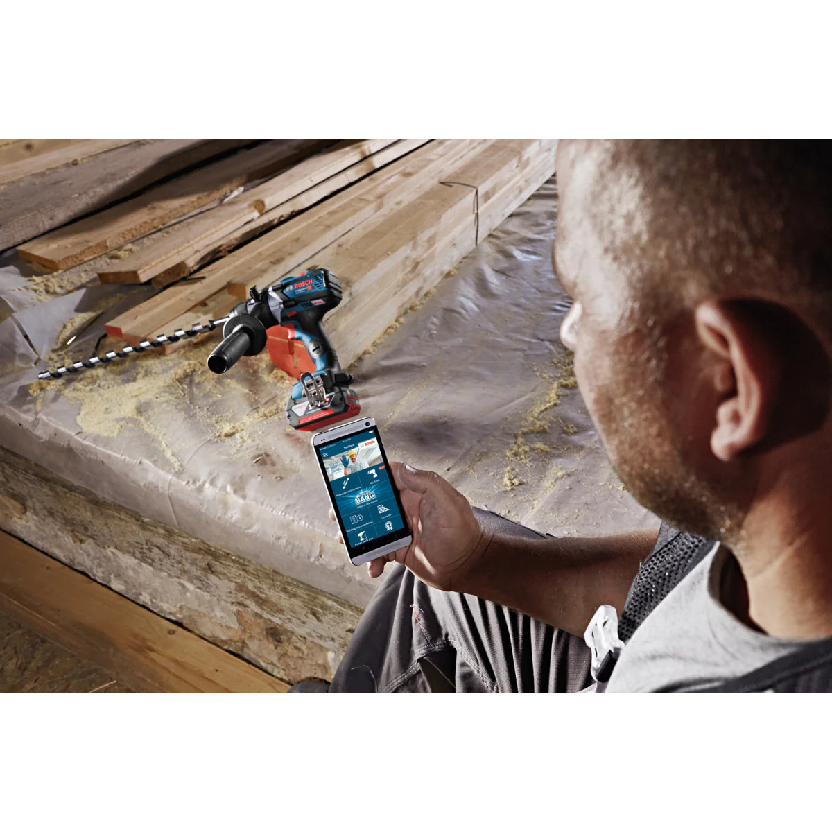 Акумулаторен винтоверт  GSR 18V-85 C + 2 батерии GBA 18V 5.0Ah 06019G0100