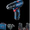 Ударен винтоверт Bosch GSB 120-Li, 2бат, 12V, 2,0Ah куфар 06019G8100