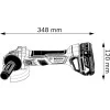 Акумулаторен ъглошлайф Bosch GWS 180-LI, 125мм 2x4Ah - GAL 18V-40 06019H9021