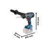 Акумулаторен винтоверт Bosch GSR 18V-150 C - без батерия и зарядно 06019J5001