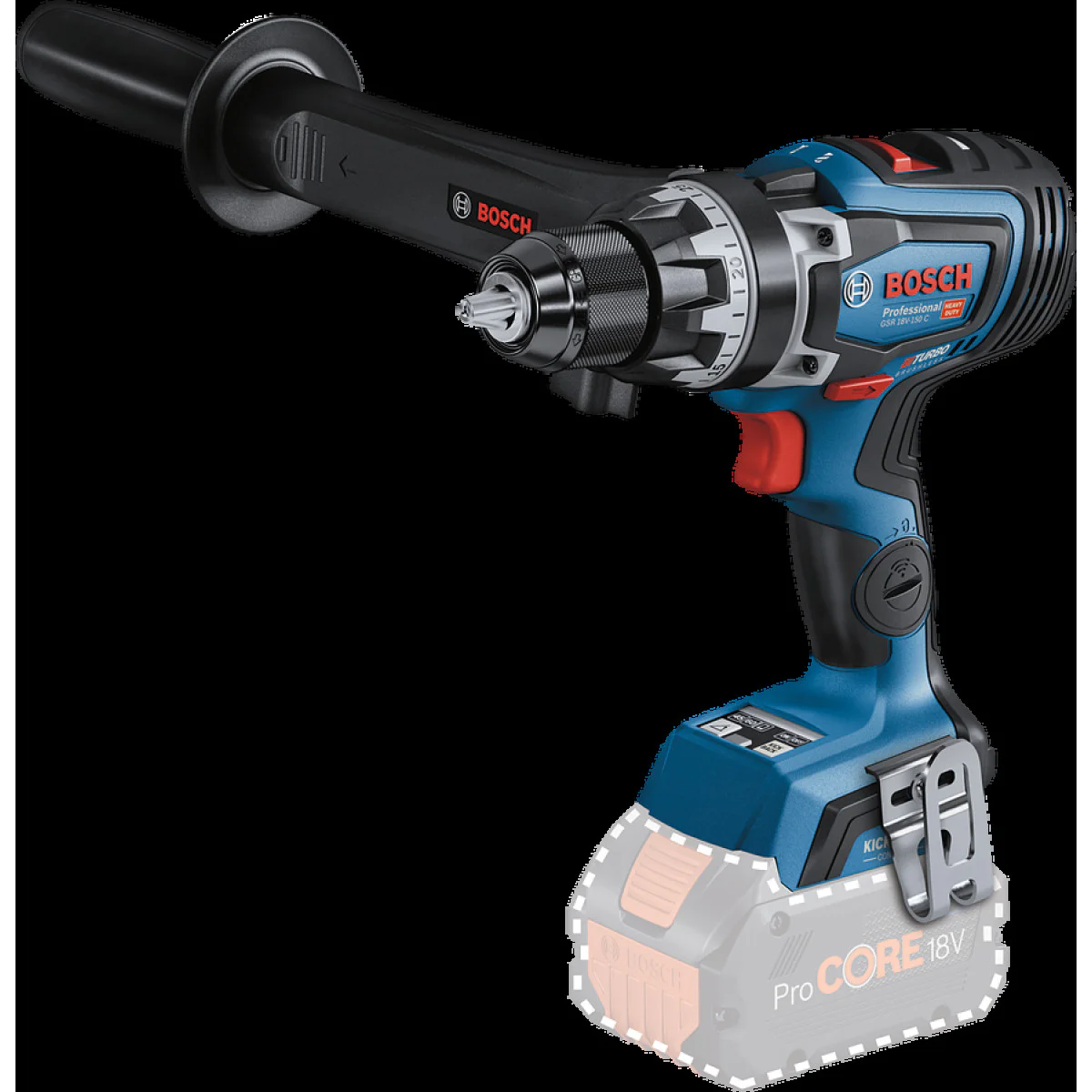 Акумулаторен винтоверт Bosch GSR 18V-150 2 батерии x 8,0Ah ProCORE, L-Boxx 06019J5005 Акумулаторен винтоверт Bosch GSR 18V-150 2 батерии x 8,0Ah ProCORE, L-Boxx 06019J5005