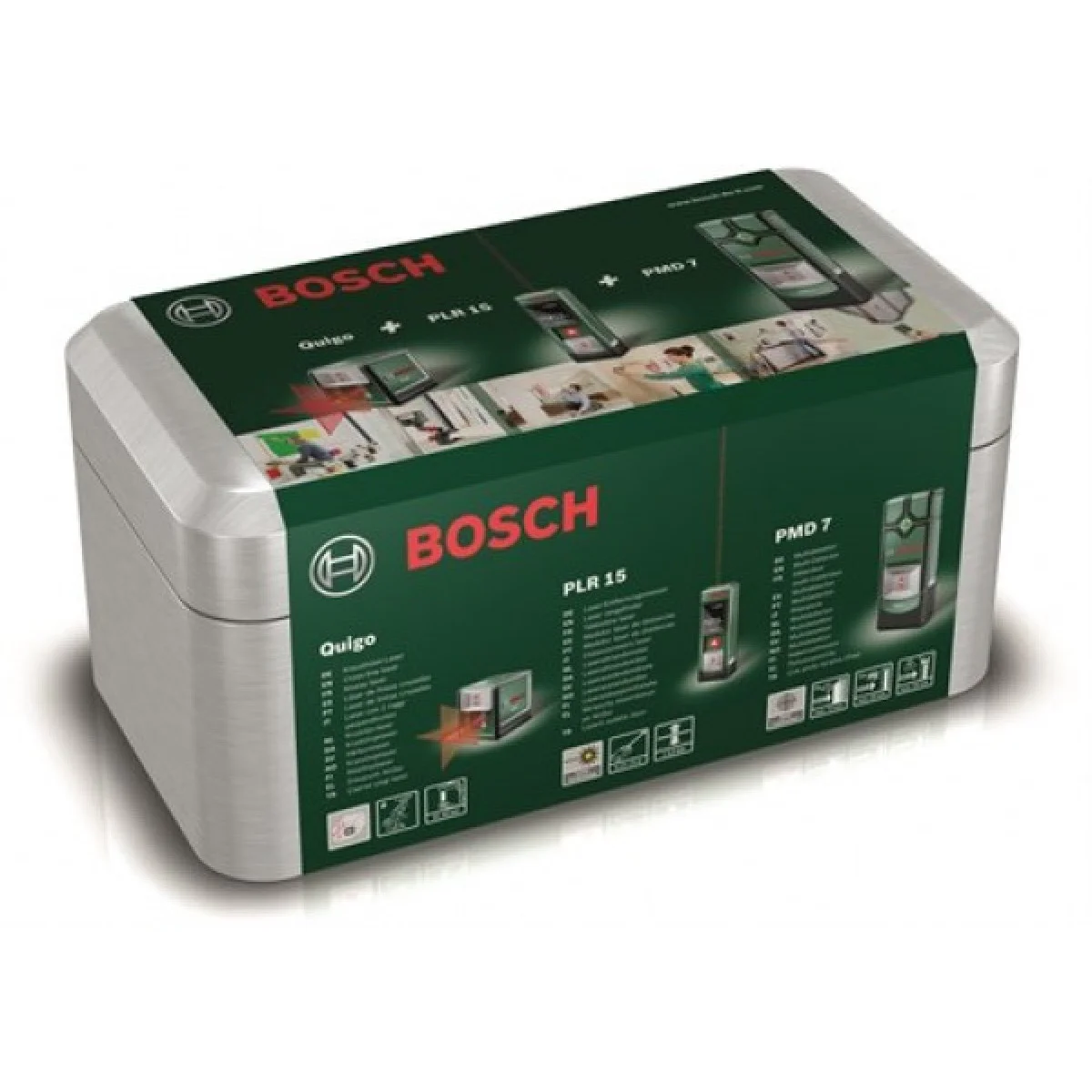 Комплект Bosch PMD 7 + Bosch PLR 15 + Bosch Quigo II 0603663102