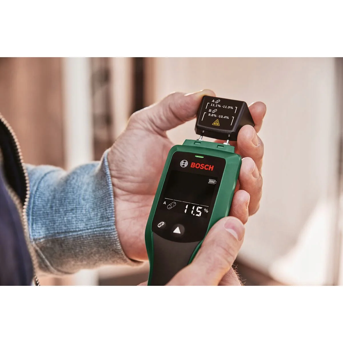 Влагомер за дърво Bosch UniversalHumid 0603688001 Влагомер за дърво Bosch UniversalHumid 0603688001