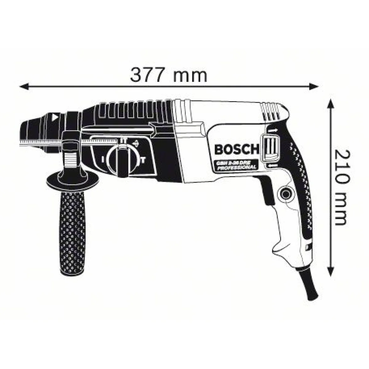 Перфоратор Bosch GBH 2-26 DRE SDS-Plus 0611253708 Перфоратор Bosch GBH 2-26 DRE SDS-Plus 0611253708
