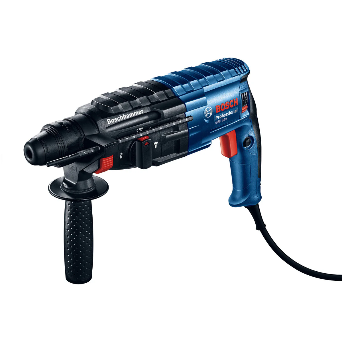 Перфоратор Bosch GBH 240  с Ъглошлайф GWS 7-115 в Куфар 0611272103