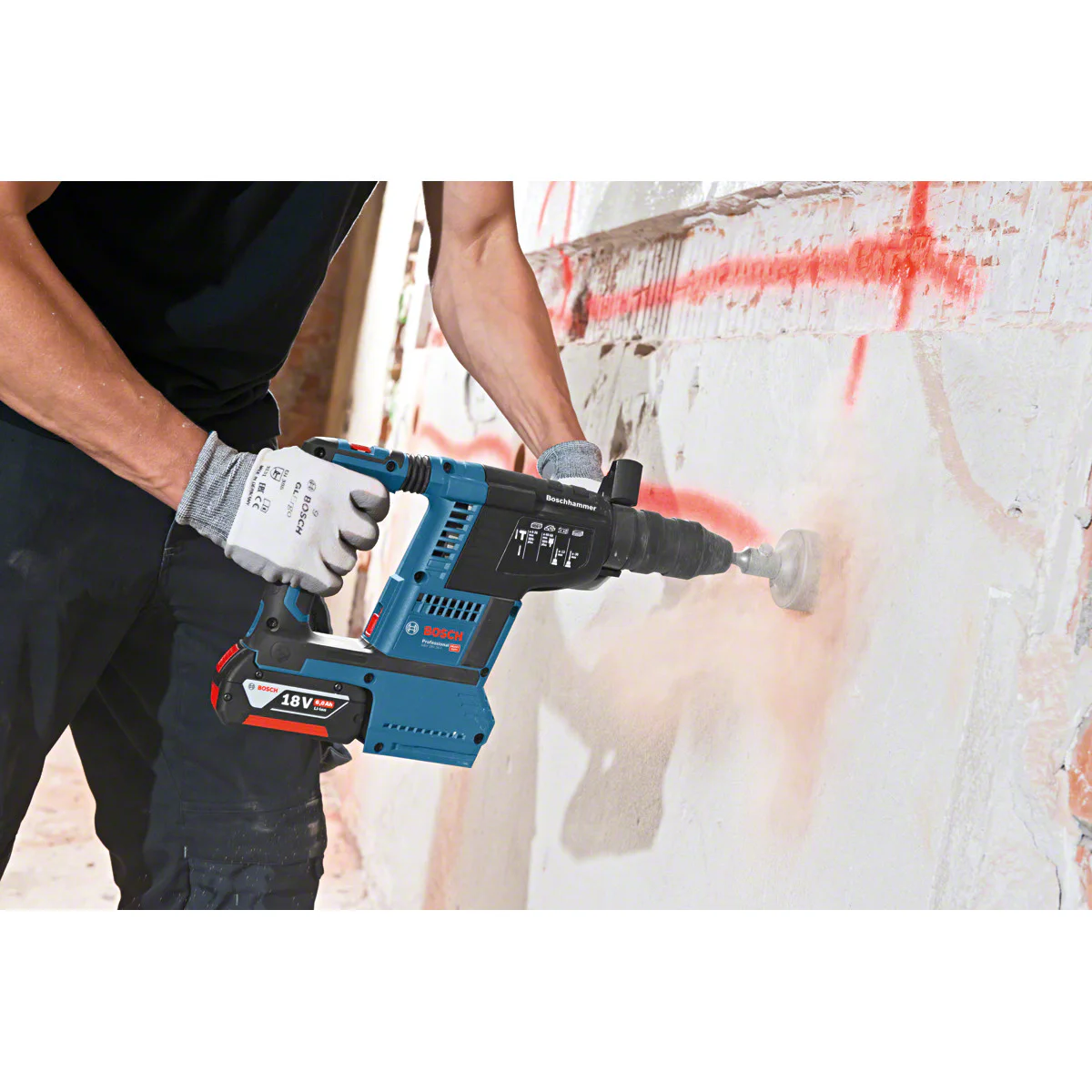 Акумулаторен перфоратор Bosch GBH 18V-26 - Соло 0611909000