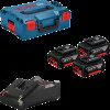 Комплект 3бат x GBA 18V 5.0Ah и зярядно GAL 18V-40 в L-BOXX 136 0615990L3T Комплект 3бат x GBA 18V 5.0Ah и зярядно GAL 18V-40 в L-BOXX 136 0615990L3T