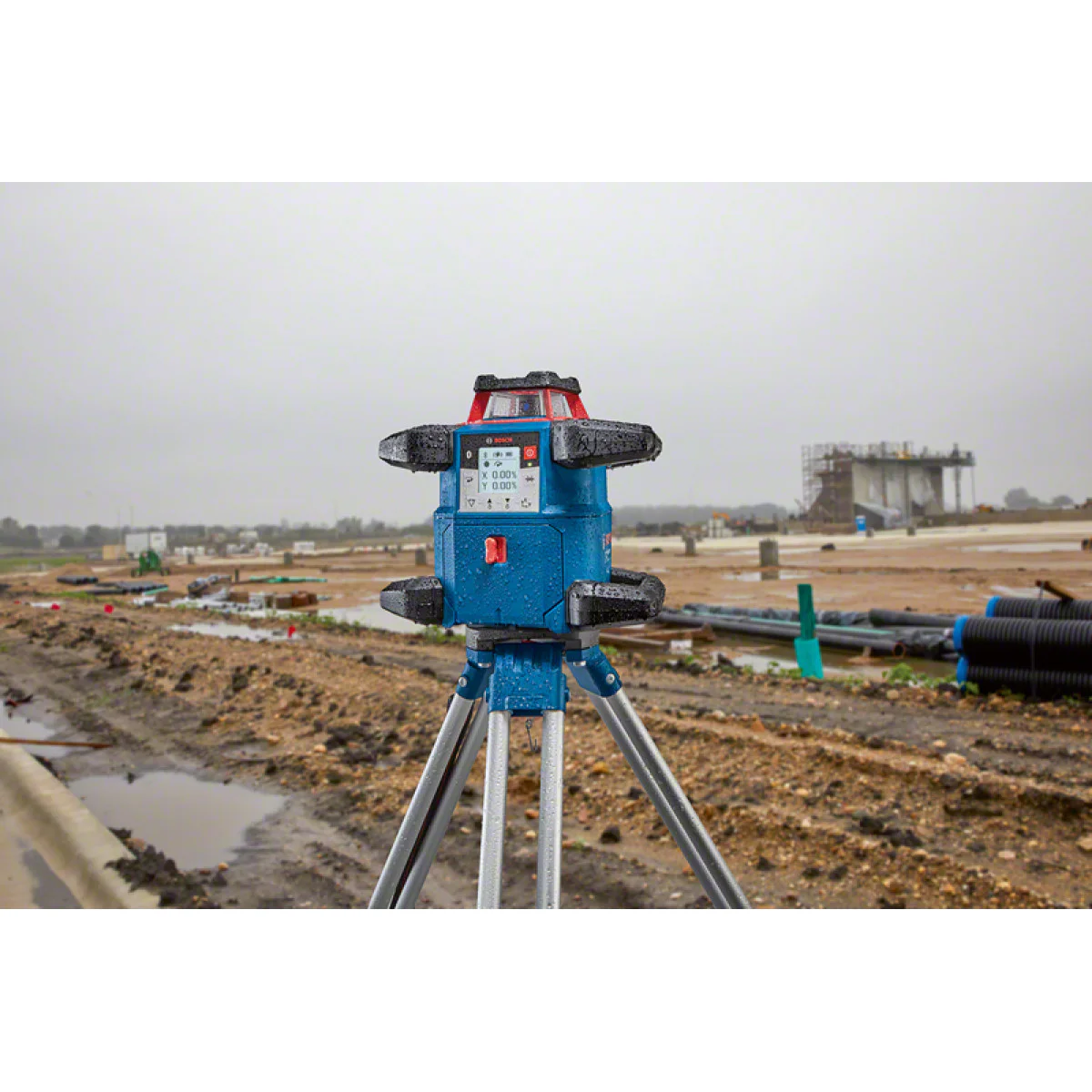 Ротационен лазерен нивелир Bosch GRL 600 CHV + Лата GR 240 Professional + Строителен статив BT 170 HD Professional 06159940P5 Ротационен лазерен нивелир Bosch GRL 600 CHV + Лата GR 240 Professional + Строителен статив BT 170 HD Professional 06159940P5
