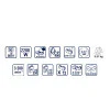 Резачка бензинова 450mm (18)  2200W RD-GCS20 076702