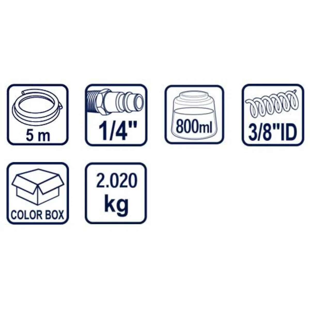 Пистолети за боя горно и за въздух 5бр к-т RD-AT02 089913