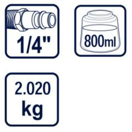 Пистолети за боя горно и за въздух 5бр к-т RD-AT02