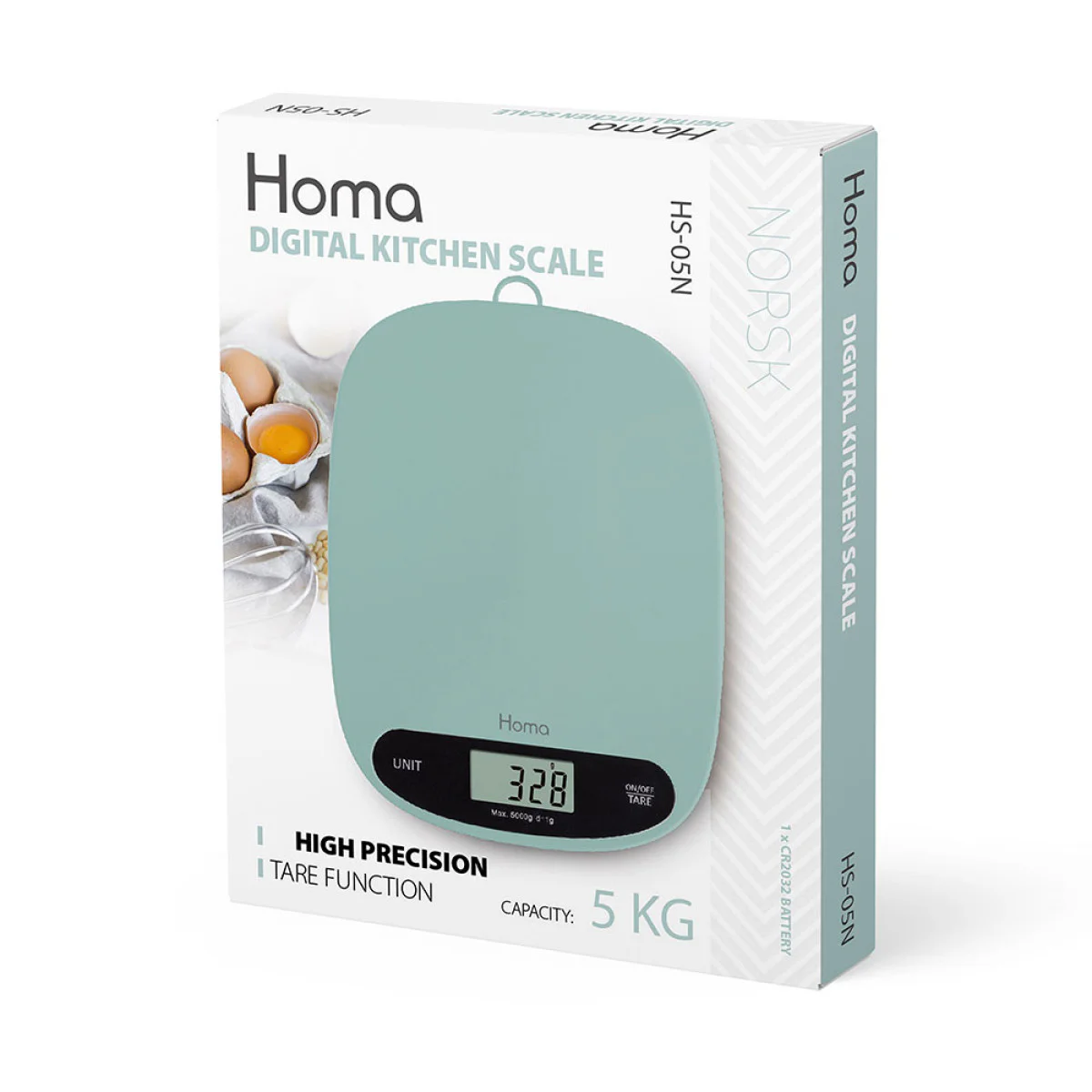 Везна кухненска HOMA HS-05N NORSK синя 1003555