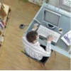 Разклонител с 6 контакта , с повишена контактна защита, крачен превключвател и 2 м кабел,  антрацит,    brennenstuhl  Eco-Line 1159450616