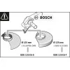 Прахоуловител GDE 125 EA-T Bosch 1600A003DJ