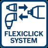 Ъглова приставка FlexiClick GFA 18-W Bosch 1600A013P7 Ъглова приставка FlexiClick GFA 18-W Bosch 1600A013P7