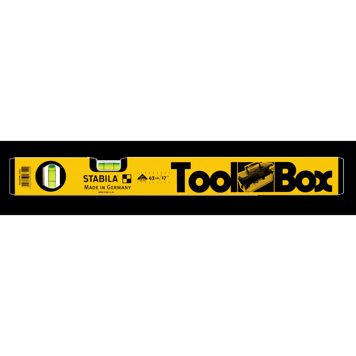 Алуминиев нивелир Stabila Toolbox 43 см  - Stabila 16320