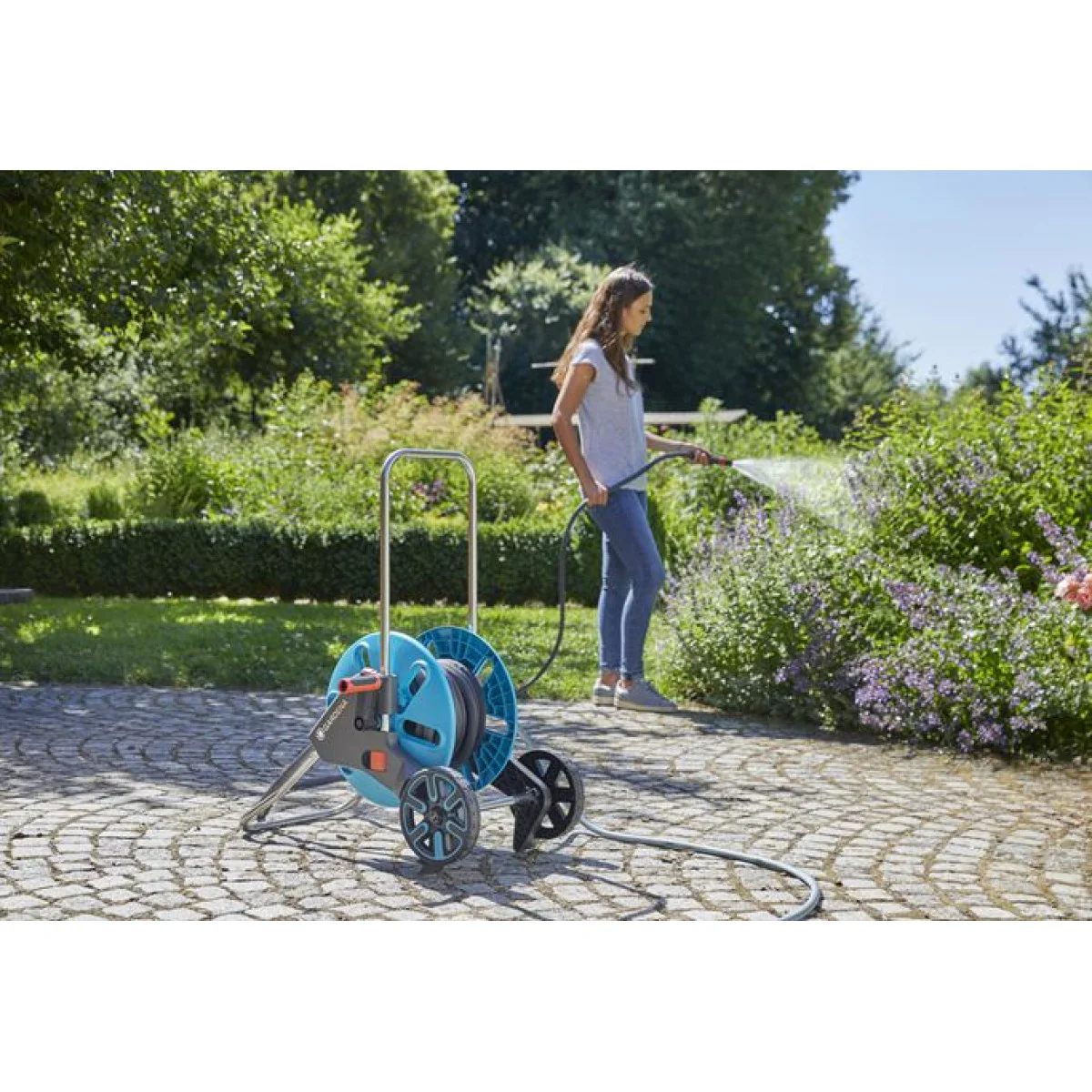 Текстилен маркуч Liano ™  13 мм /20 м  Комплект  GARDENA 18434-20