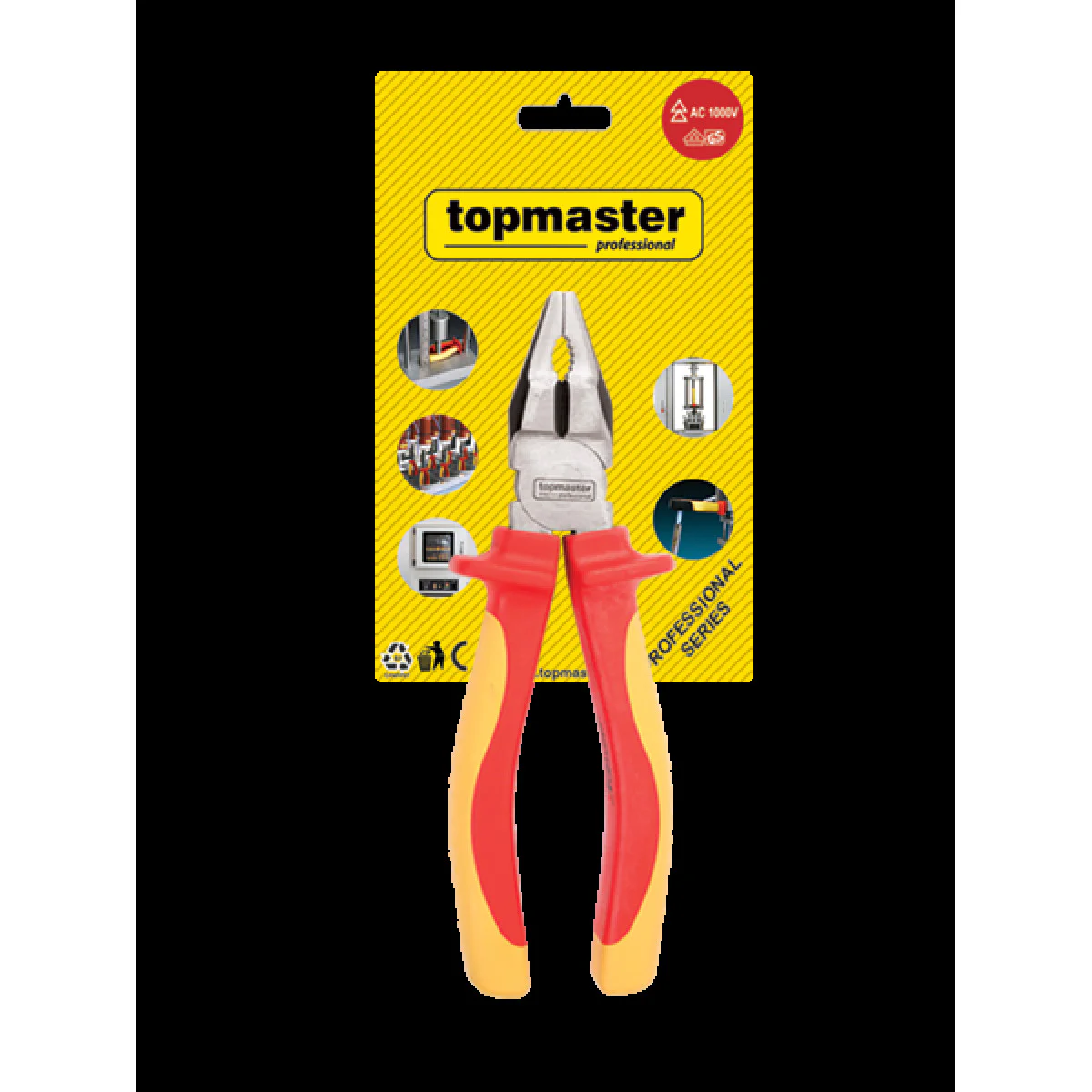 Клещи комбинирани VDE 1000V 210401