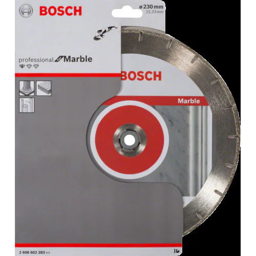 Диск диамантен за сухо рязане  ф 230 x 22,23 x 2,8 x 3 мм , Bosch Standard for Marble