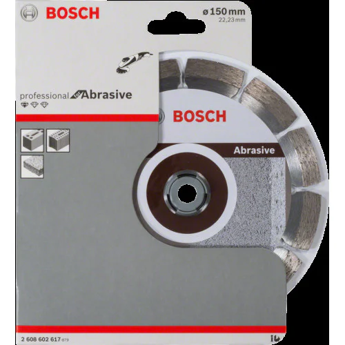 Диск диамантен за  рязане  ф150 x 22,23 x 2 x 10 мм , Bosch Standard for Abrasive  Диск диамантен за  рязане  ф150 x 22,23 x 2 x 10 мм , Bosch Standard for Abrasive