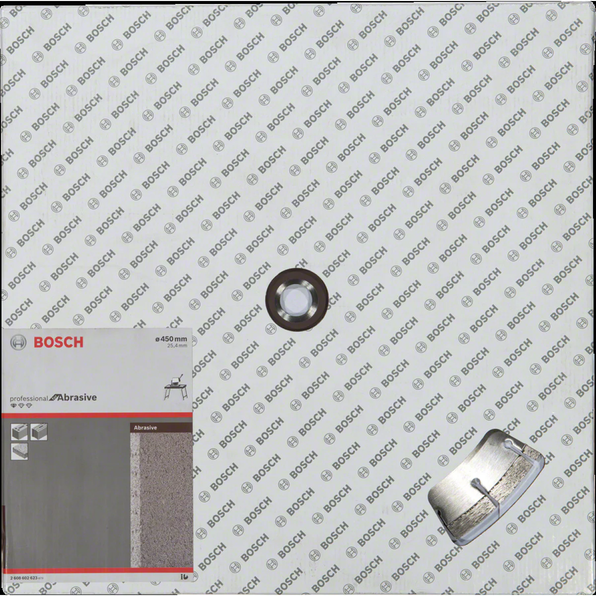 Диск диамантен за  рязане  ф 450 x 25,40 x 3,6 x 12 мм , Bosch Standard for Abrasive 2608602623