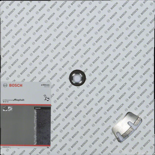 Диск диамантен за сухо рязане  ф 450 x 25,40 x 3,2 x 10 мм , Bosch Standard for Asphalt