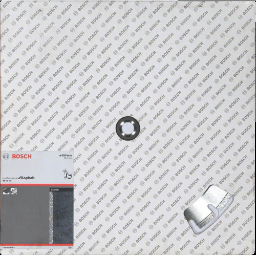 Диск диамантен за сухо рязане  ф 500 x 25,40 x 3,6 x 10 мм , Bosch Standard for Asphalt