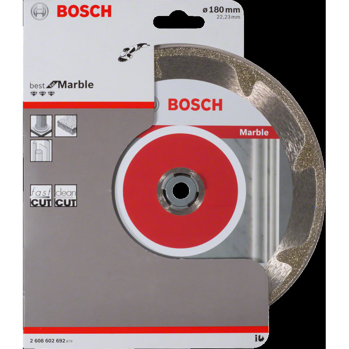Диск диамантен за сухо рязане ф 115 x 22,23 x 2,2 x 3 мм , Bosch Best for Marble 2608602689 Диск диамантен за сухо рязане ф 115 x 22,23 x 2,2 x 3 мм , Bosch Best for Marble 2608602689
