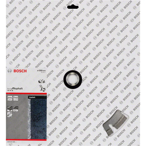 Диск диамантен за сухо рязане  ф 350 x 25,40 x 3,2 x 12 мм , Bosch Best  for Asphalt