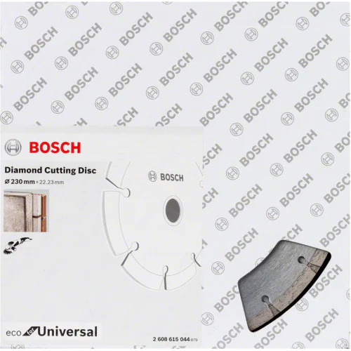 10 бр. Диск диамантен за  рязане  ф230 x 22.23 x2.6 x 7 мм , Bosch ECO for Universal 10 бр. Диск диамантен за  рязане  ф230 x 22.23 x2.6 x 7 мм , Bosch ECO for Universal